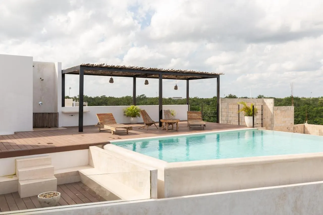 Modern 4Br Apartment In La Veleta With Rooftop Pool, Amazing Amenities & Incredible Jungle View Tulum