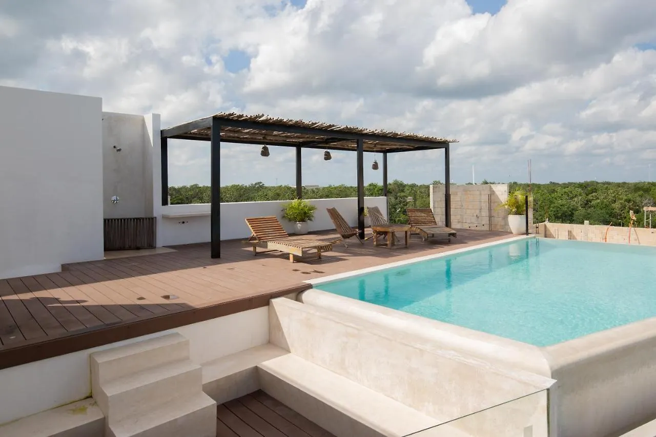 Modern 4Br Apartment In La Veleta With Rooftop Pool, Amazing Amenities & Incredible Jungle View Tulum